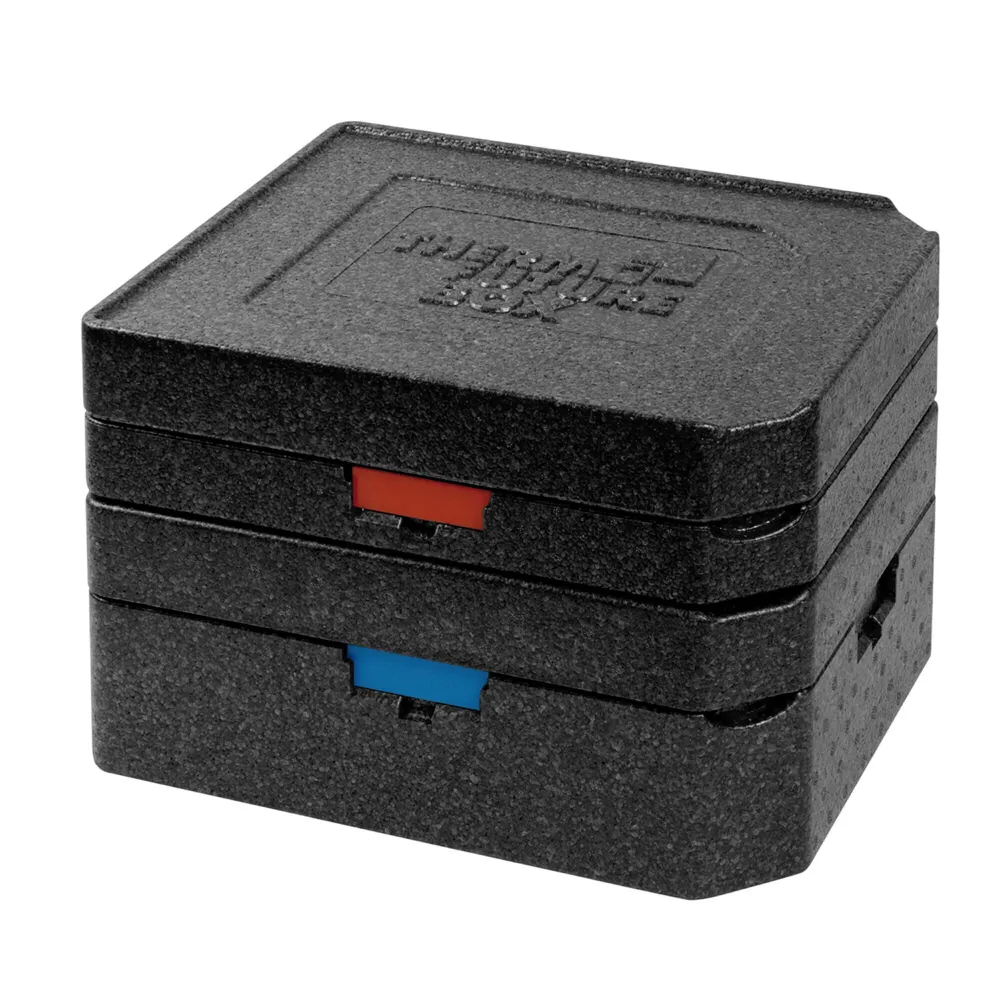 (10 броя) THERMO FUTURE BOX | Thermobox DINNER +2 - Черно