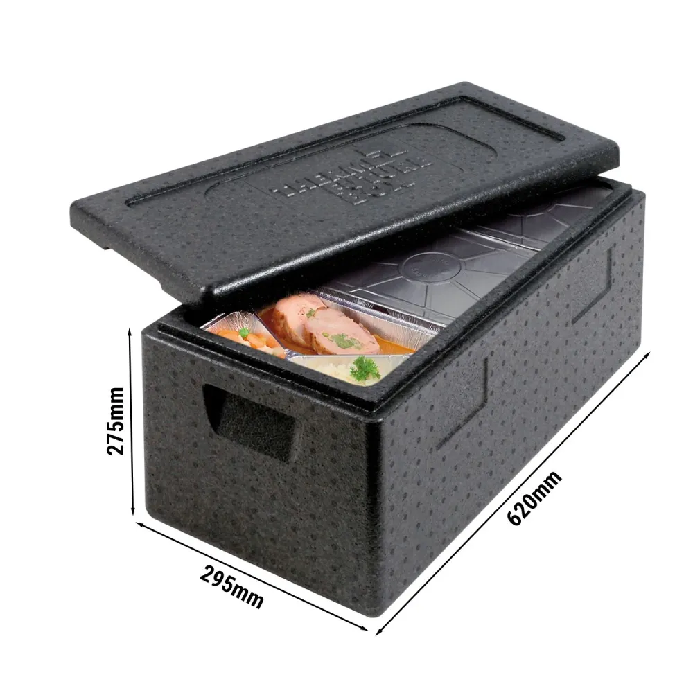 (2 броя) THERMO FUTURE BOX | Thermobox MENU 3 - 28 литра - черен