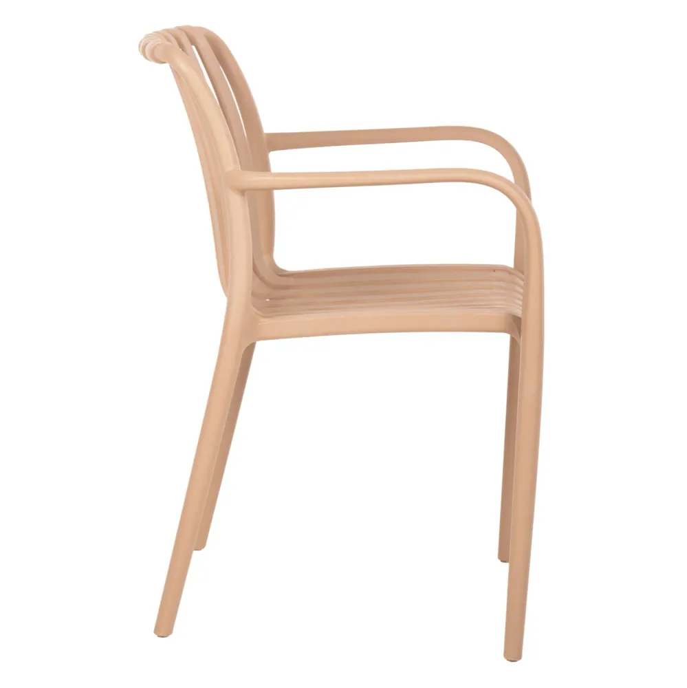 Полипропиленов стол TIPPY капучино 55x55x81см