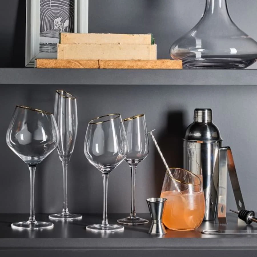 Сет за коктейли Tognana, Cocktail, 6 части, Стомана, Сив