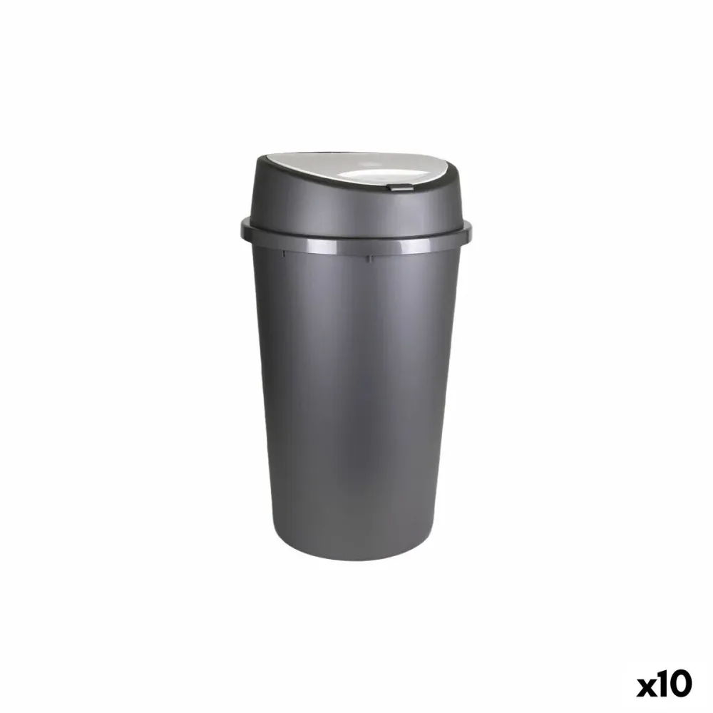 Кошче за боклук Tontarelli Bingo Графит 45 L (10 броя)