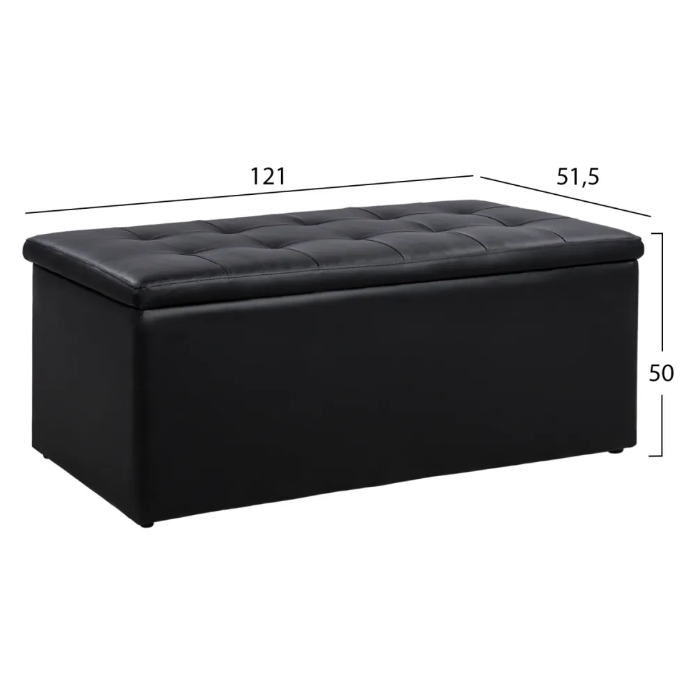 Табуретка TRISCUBE сив цвят 121x51.5x50