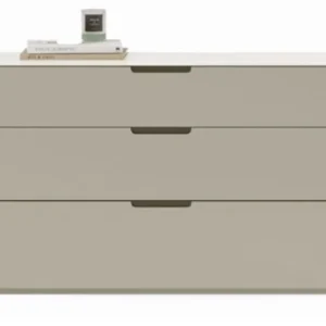Скрин «Tulsa Slim» + керамичен плот, с три чекмеджета, размер 120х79х47см