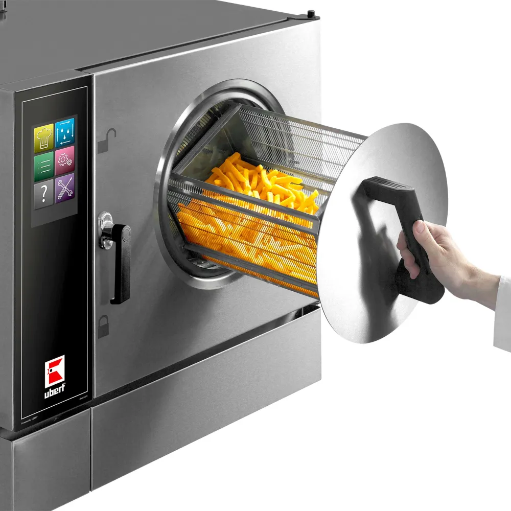 Фритюрник с горещ въздух UBERT RoFry - 15,5 kW - с предно зареждане