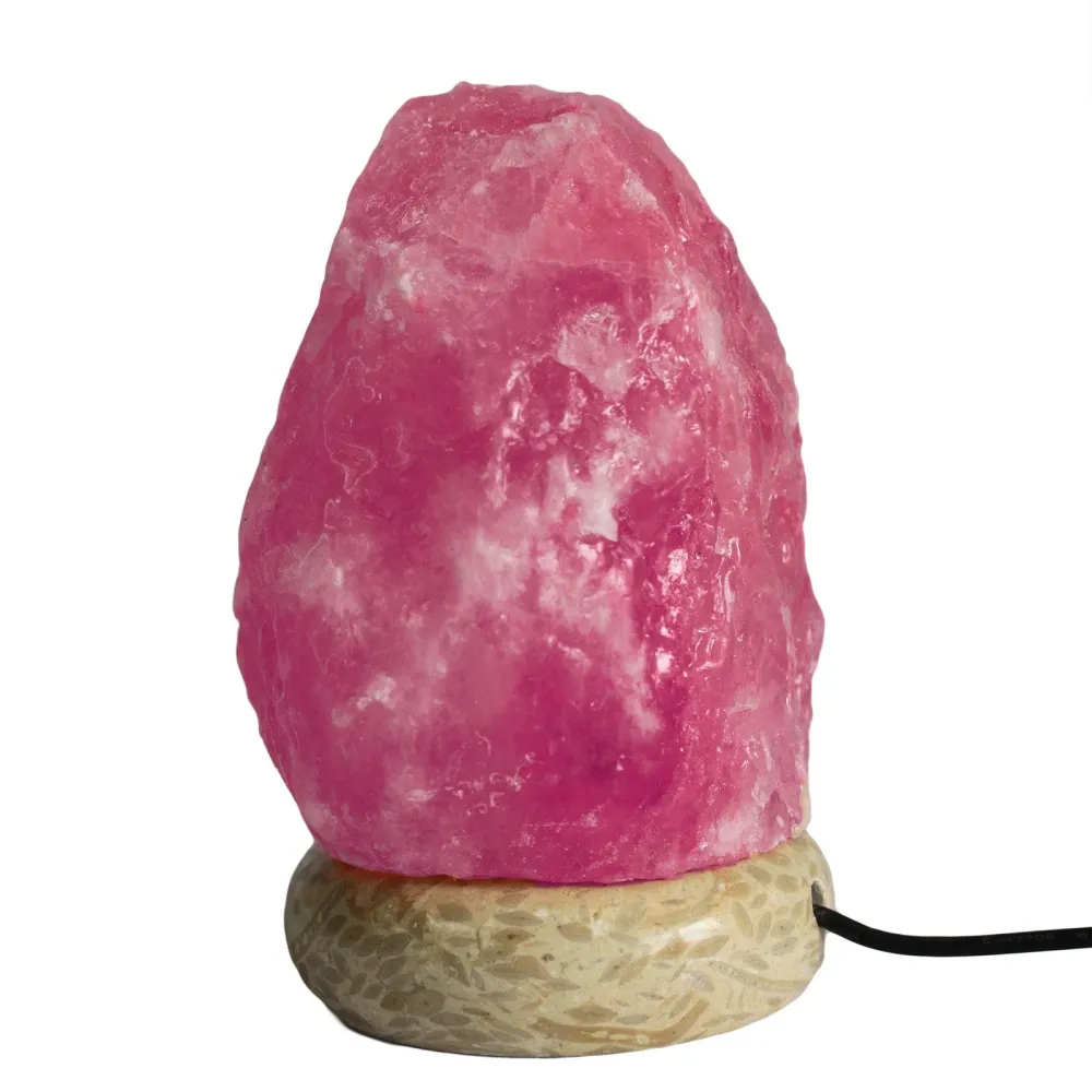 Хималайска солна лампа USB, случайни цветове, 11.5 см