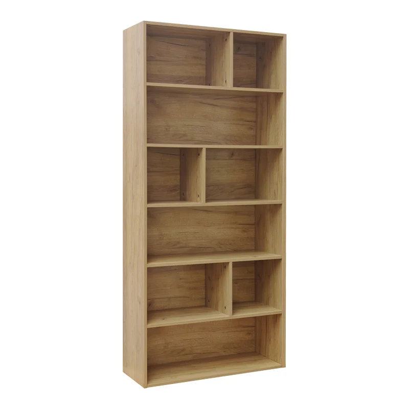 Етажерка Еvergin с чекмеджета мдф цвят дъб 80x30x180см