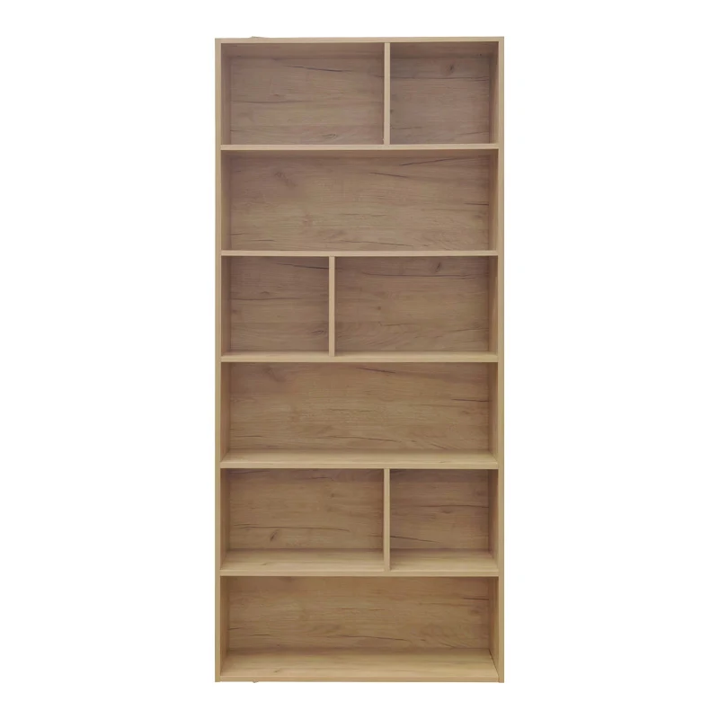 Етажерка Еvergin с чекмеджета мдф цвят дъб 80x30x180см