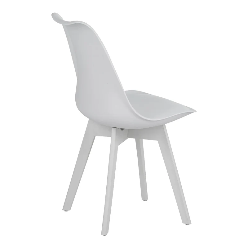 Стол VERONA PP-PU в бял цвят 48.5x53.5x81.5cm
