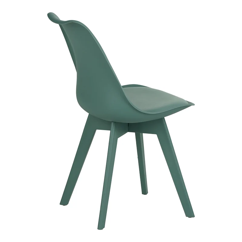 Стол VERONA PP-PU в зелен цвят 48.5x53.5x81.5cm