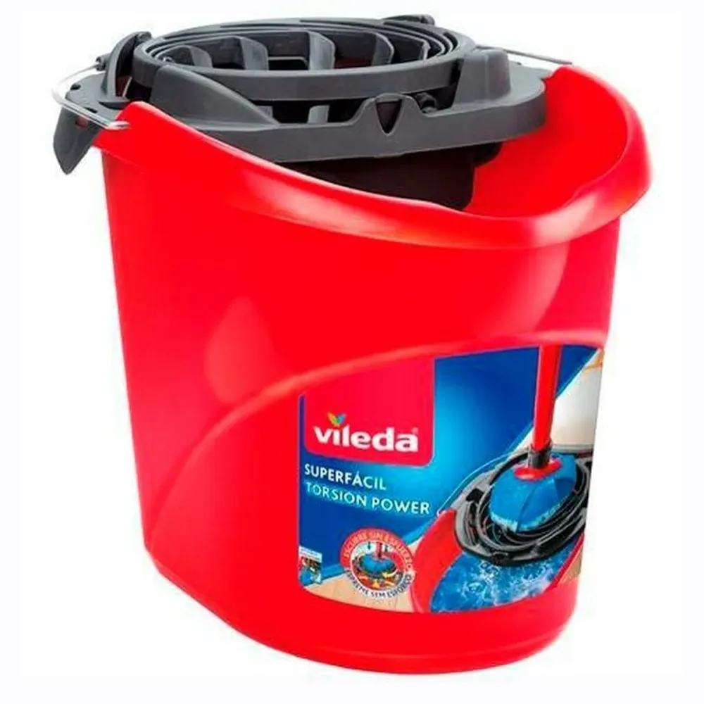 Кофа за Почистване Vileda Червен 10 L (5 броя)