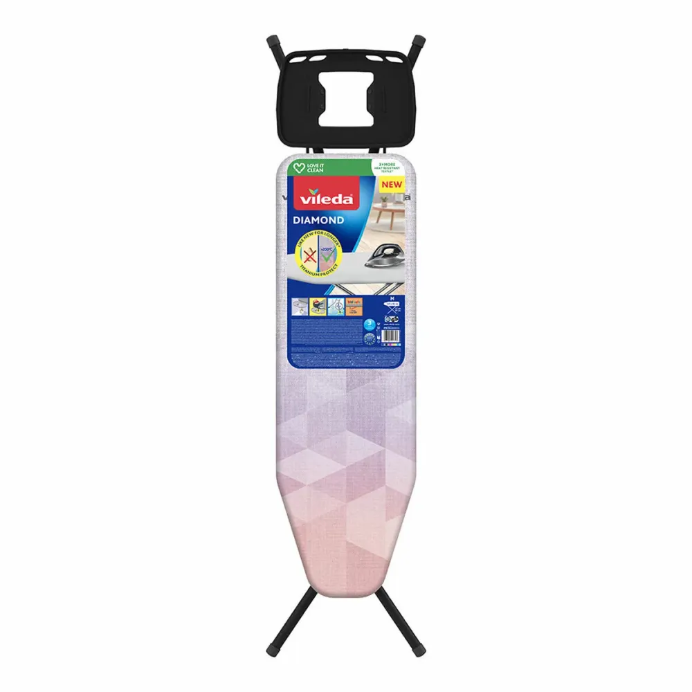 Дъска за гладене Vileda Diamond 173216 Алуминий Стомана 120 x 38 cm