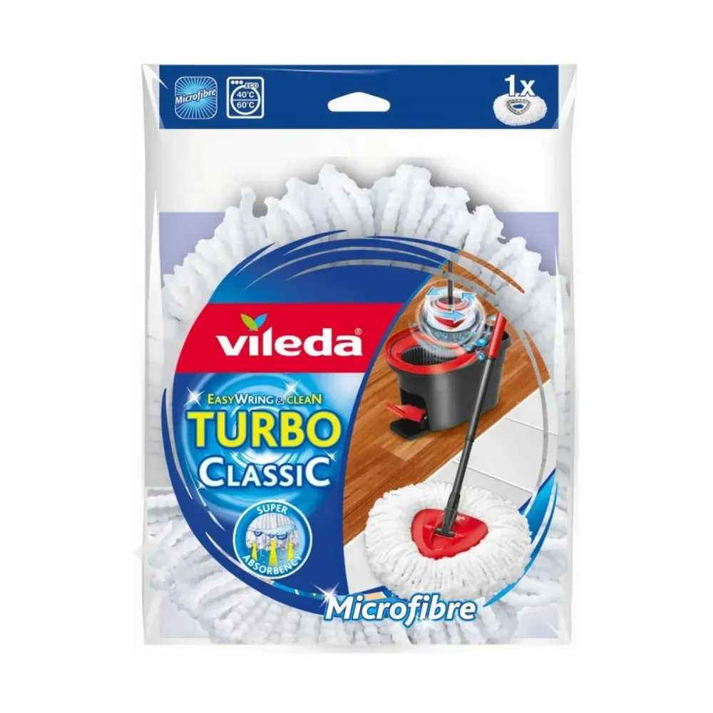 Резервен Моп за Бърсане Vileda TURBO ClassiC Микровлакна