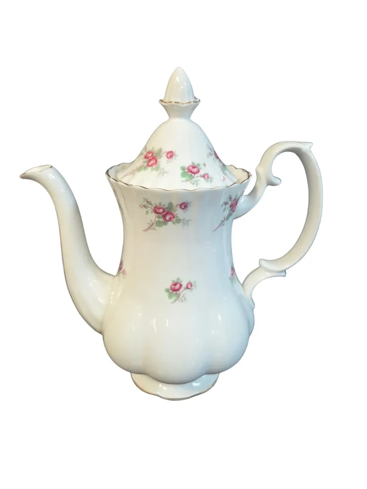 Vintage чайник Richmond „Rose Time“, 1 л, костен порцелан