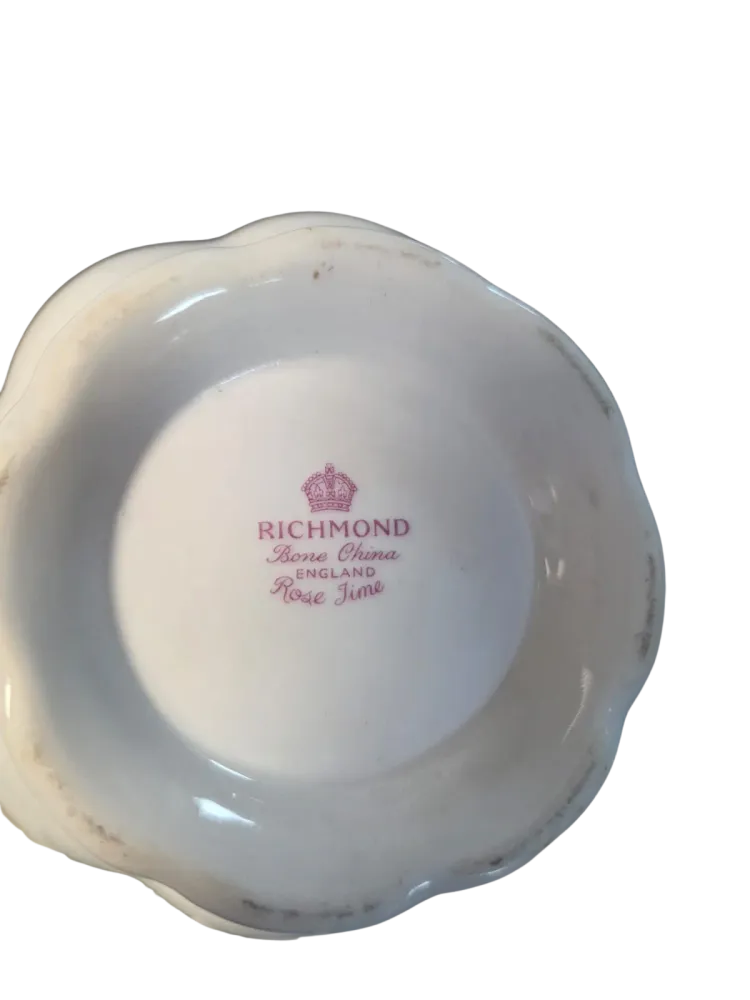 Vintage чайник Richmond „Rose Time“, 1 л, костен порцелан