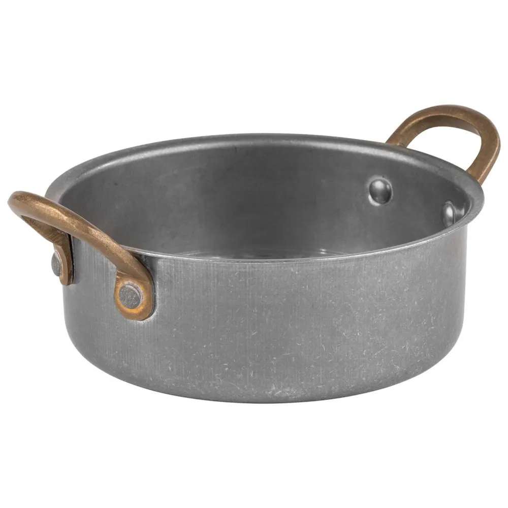 (6 бр.) Съд за сервиране VINTARA - неръждаема стомана - 0.55l - Ø 140mm - Височина:50mm