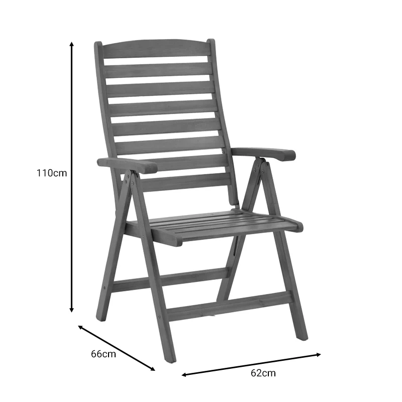 Комплект Warmo-Sopho Ι от 5бр.естествено акациево дърво масив 200/150x100x75см