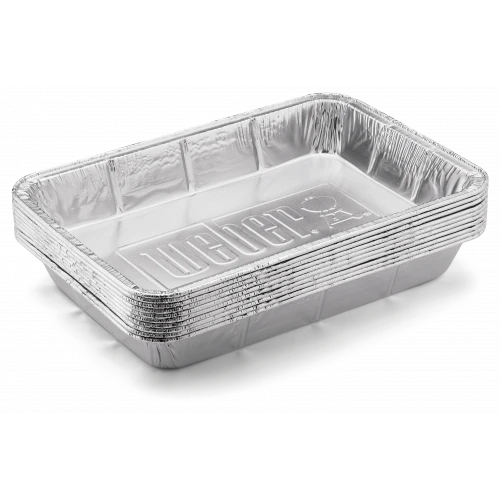 Алуминиеви тавички WEBER® (10 бр.) Голям размер