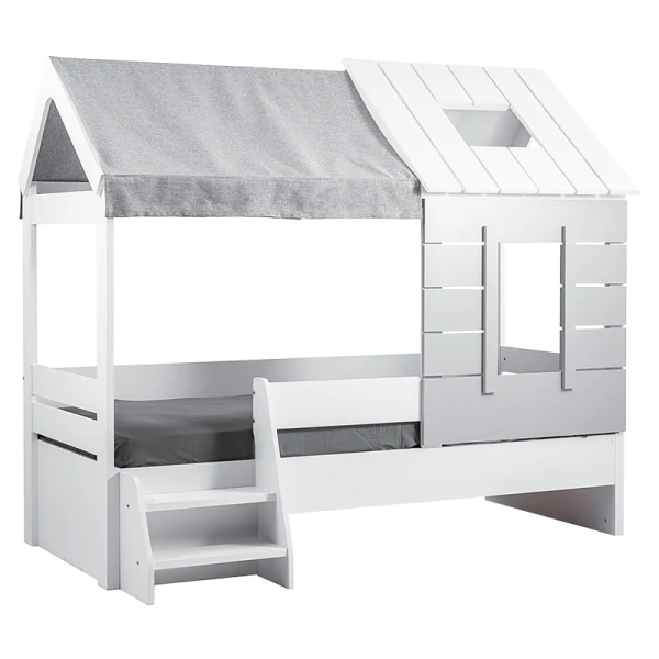 Детско легло къща WHITE HOUSE - 90 x 200