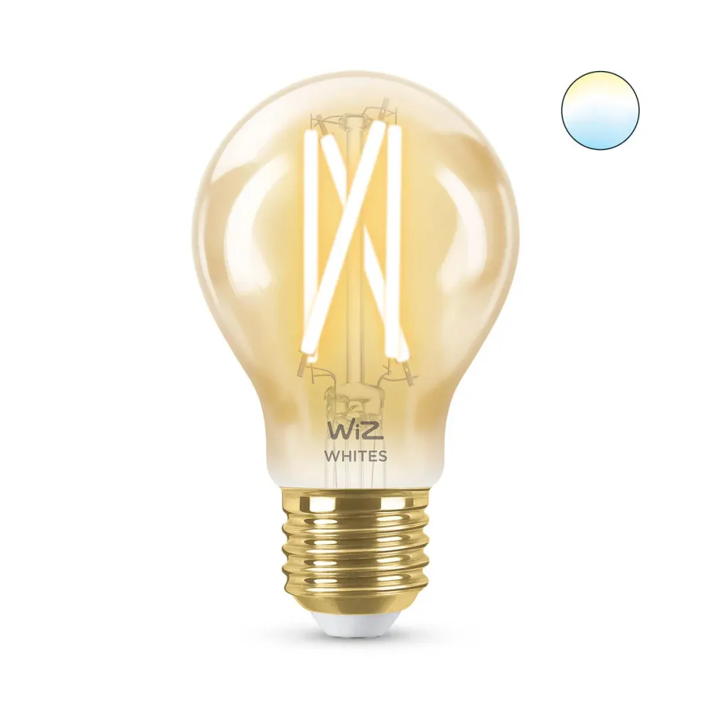 Крушка Wiz Многоцветен Златен F 7 W 50 W E27
