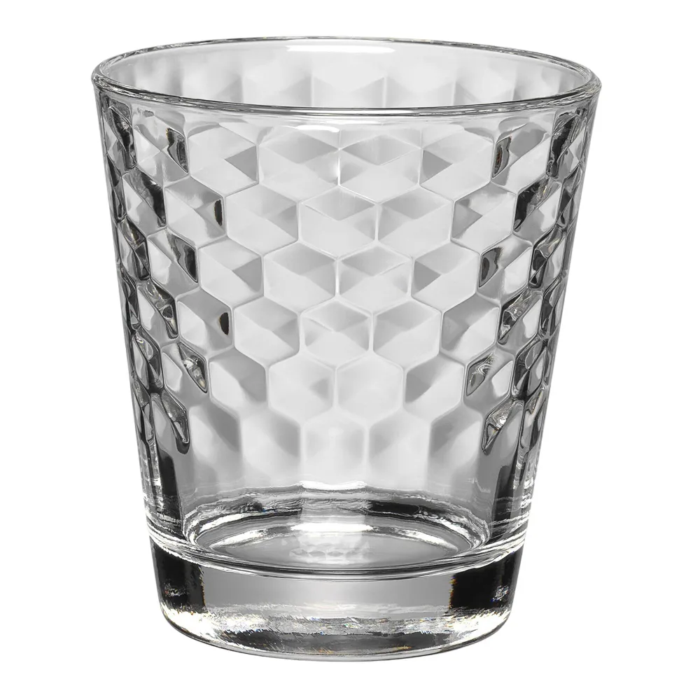 (4 броя) WMF | Чаша - дизайн "Пчелна пита" - 230 ml - некалибрирана