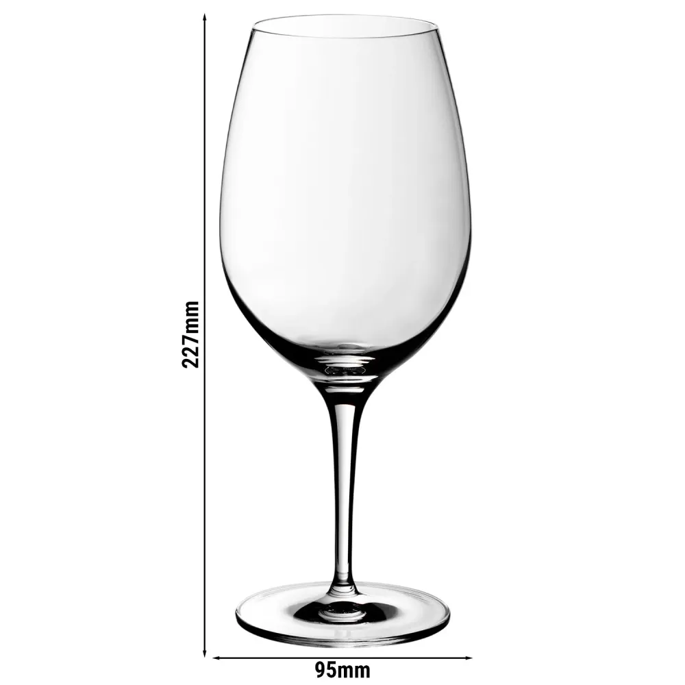(6 броя) WMF | SMART - чаша за бордо 35 - 650 ml - с линия за пълнене