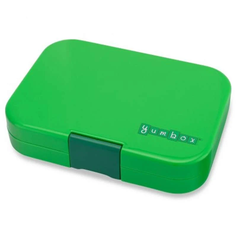 Yumbox Кутия за обяд без вложка - Оригинал - за 6 отделения - Юрски зелен
