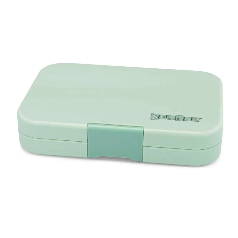 Yumbox Кутия за храна - Тапас XL - 5 отделения - Фисташково зелено/Джунгла