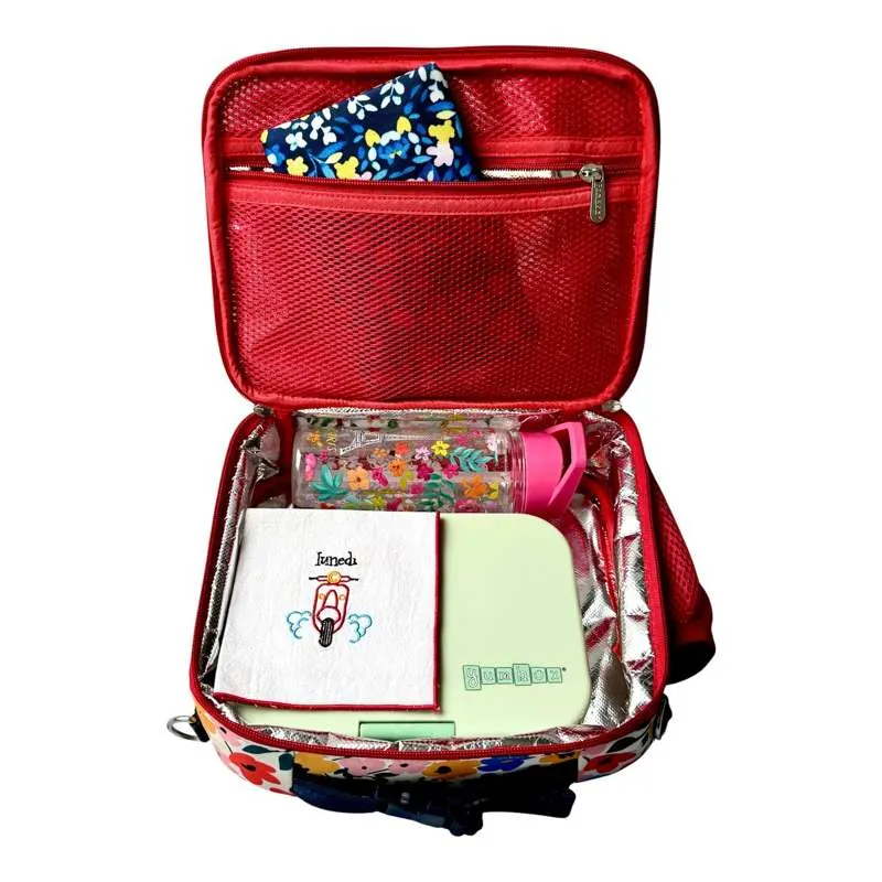 Yumbox Кутия за обяд - Панини - 4 отделения - Салвия зелено/Джунгла