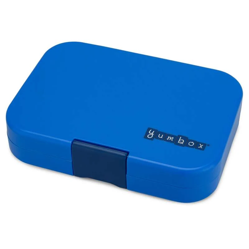 Yumbox Кутия за храна без подложка - Оригинал - за 6 отделения - Сърф синьо