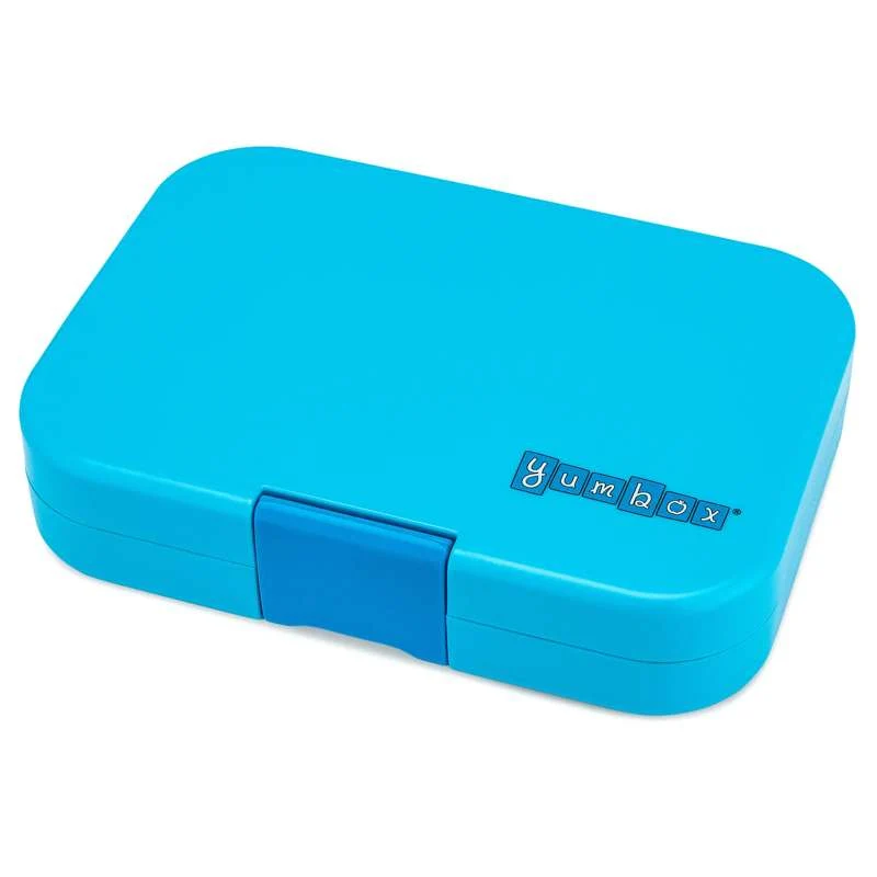 Yumbox Кутия за храна - Панини - 4 отделения - Луна Аква/Зодиак