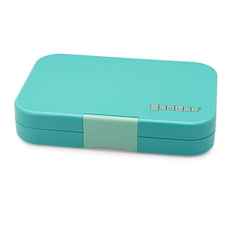 Yumbox Кутия за храна без подложка - Tapas XL - за 4 или 5 отделения - Антиб син