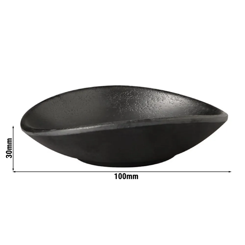 (6 бр.) Купички за сос - ZEN - Меламин - 40ml - 110x100mm - Черен