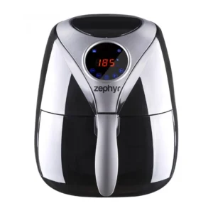 Фритюрник с горещ въздух ZEPHYR ZP 1980 AH , 1600W, 3.2 литра, Дигитален, Таймер, Черен