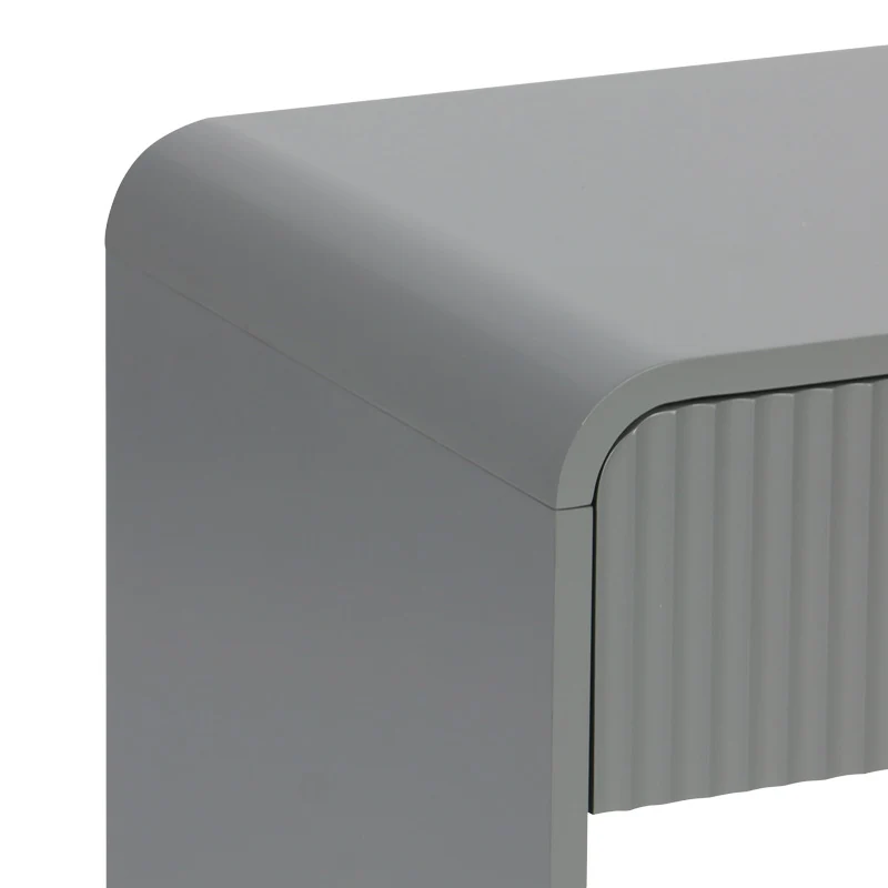 Нощно шкафче Zeplen mdf в сив цвят 40x40x53см