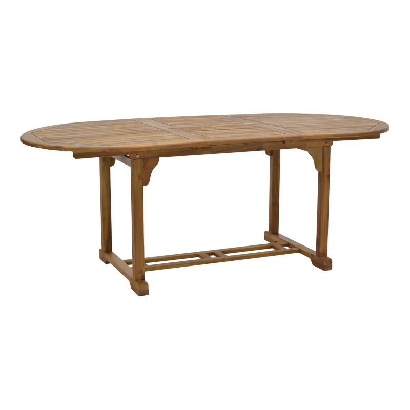Zerco-Sopho I комплект 5бр естествено акациево дърво масив 200/150x100x75см
