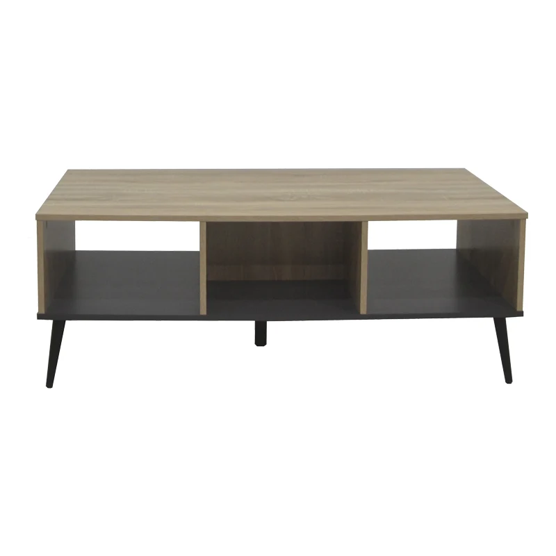 Холна маса Zezan в цвят sonoma-тъмносив 121x60x44.5см